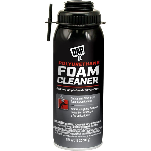DAP 7565012005 Zero VOC Clean urethane Gun Foam Cleaner, 12/12 oz Can