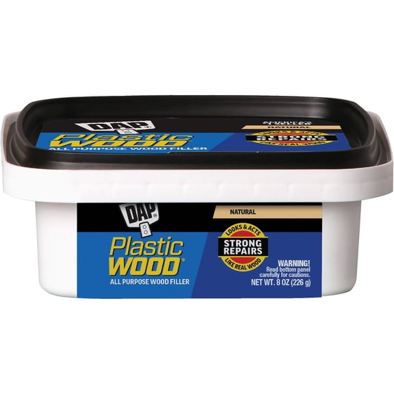 DAP 8135 Plastic Wood Latex Natural Hp Raw Building Material, 8 oz