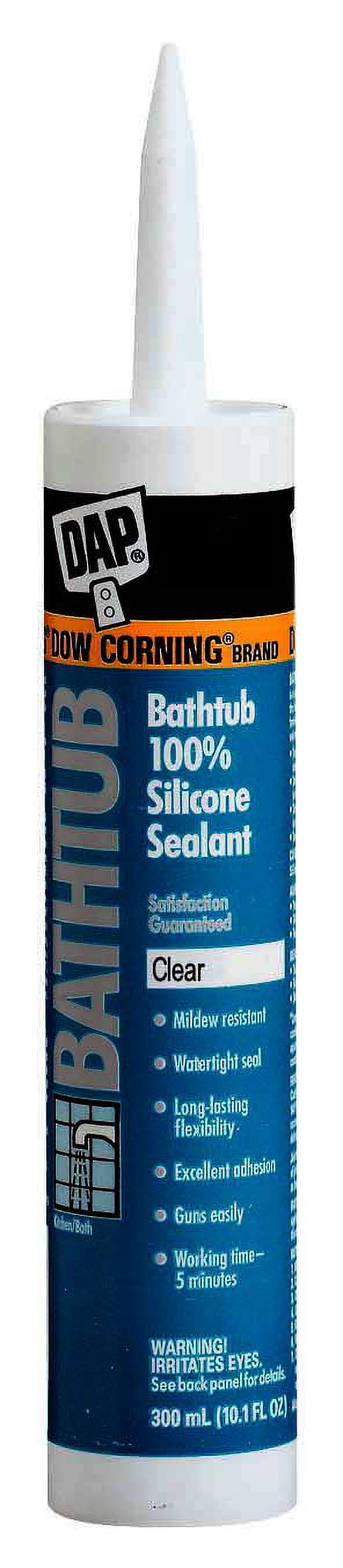 Clear Silicone Rubber Kitchen and Bath Sealant Paste