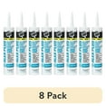 (8 pack) DAP Alex Plus 10.1 oz White All Purpose Acrylic Latex Caulk