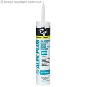 DAP Alex Plus 10.1 oz Clear All Purpose Acrylic Latex Caulk Plus Silicone