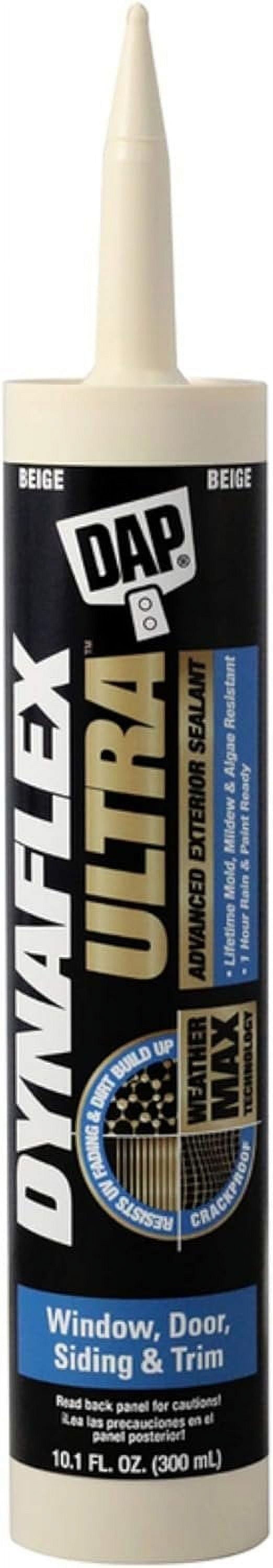 DAP Beige 7079818213 DYNAFLEX Ultra 10.1 Oz Raw Building Material, 10.1 Fl Oz