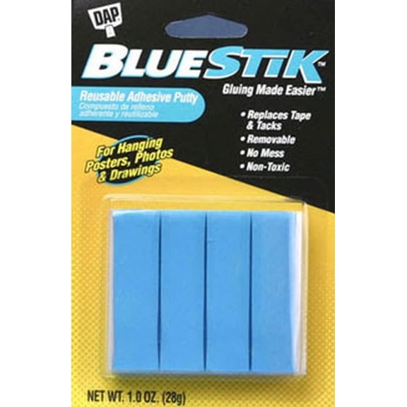 DAP Blue Stik Reusable Putty Hardware Adhesive 1 oz