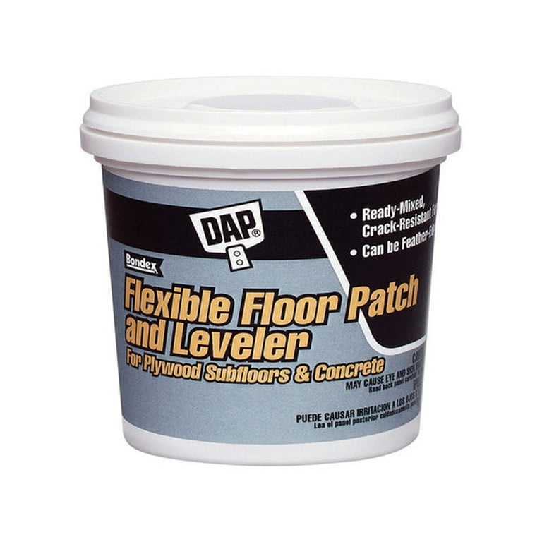Dap Flexible Floor Patch & Leveler, Light Grey, 1 Gallon