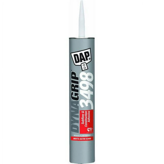 DAP Dynagrip Construction Adhesive - Waterproof, Subfloor - 28 Oz., Beige