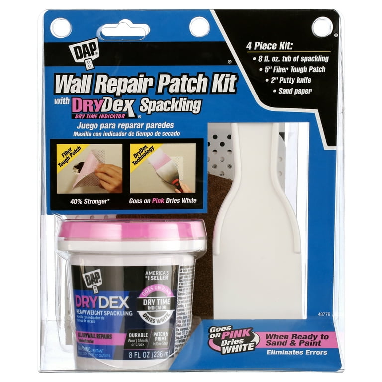 DAP DryDex 8 oz. Wall Repair Patch Kit (6-Pack) DAP DryDex 8 oz. Wall Repair Patch Kit (6-Pack)
