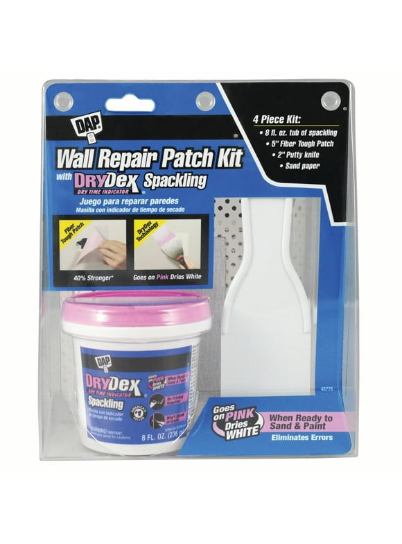 DAP DryDex Wall Repair Kit 8 oz Pink to White Dry Time Indicator