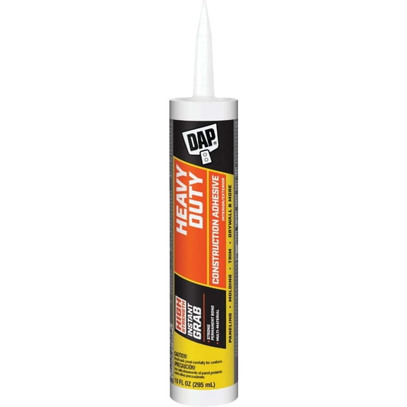 DAP Adhesive 10 oz Off White Heavy Duty Construction