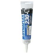 DAP Dynaflex 230 5.5 oz White Premium Sealant Caulk