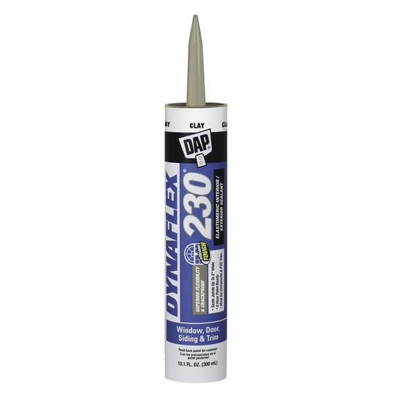 DAP Dynaflex 230 10.1 oz Clay Premium Window, Door and Trim Caulk