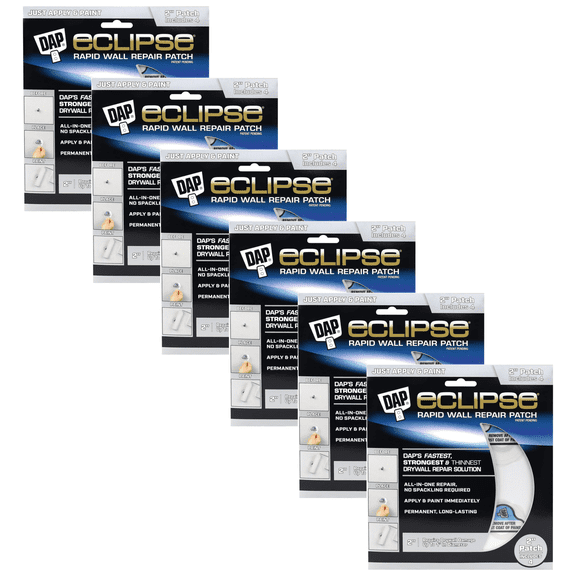 DAP Eclipse Rapid Wall Repair Patch: 2 in. width (White) [24-pack]