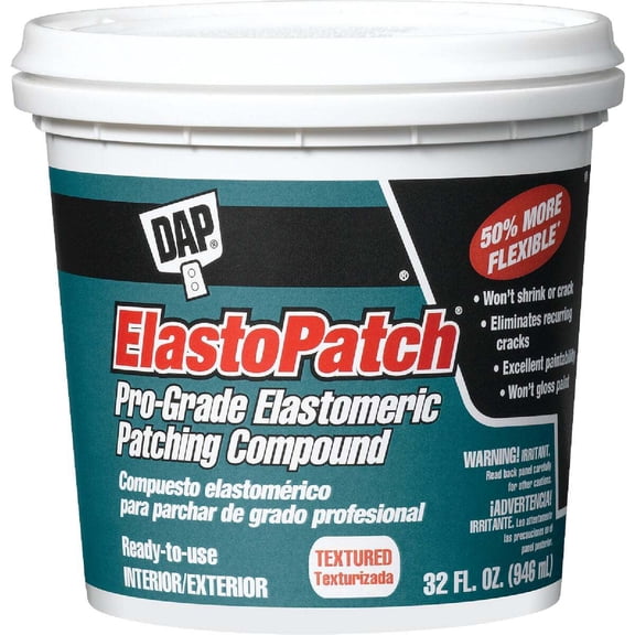 Dap 12288 Elastomeric Patch Textured, 1-Quart