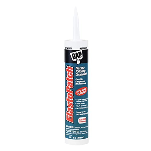 DAP ElastoPatch Textured Flexible Patching Compound, Off White, 10.1 Oz (7079812286)