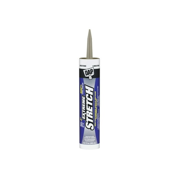 DAP Extreme Stretch Acrylic Urethane All Purpose Sealant - 10.1 oz, Gray