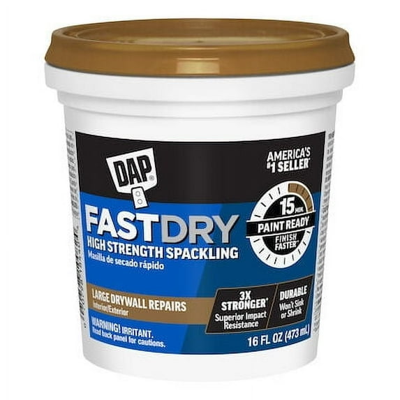 DAP Fast Dry Premium Spackling 16 oz White Putty