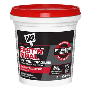DAP Fast N Final 16 Oz White Lightweight Spackling
