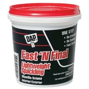DAP Fast 'N Final® Lightweight Spackling 16 oz Multi Surface Use Spackle