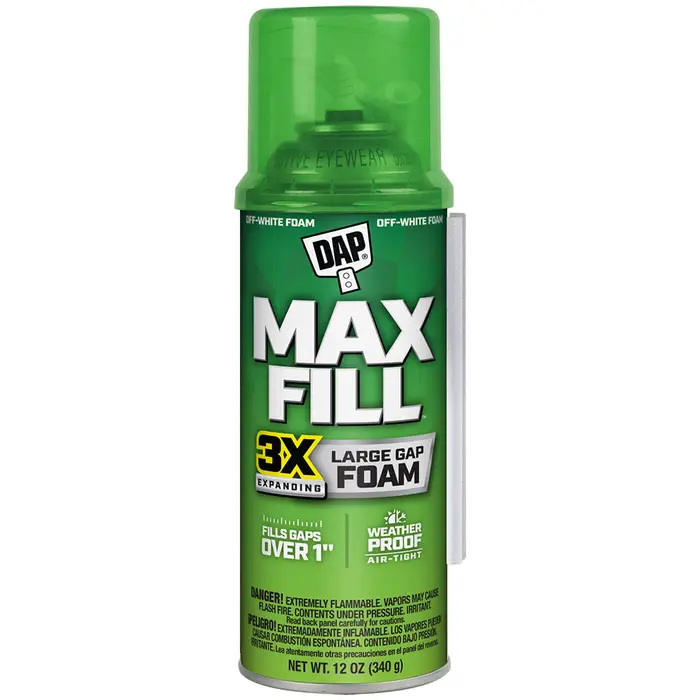 12 oz Dap 00033 Touch 'N Foam Max Fill Maximum Expanding Sealant ...