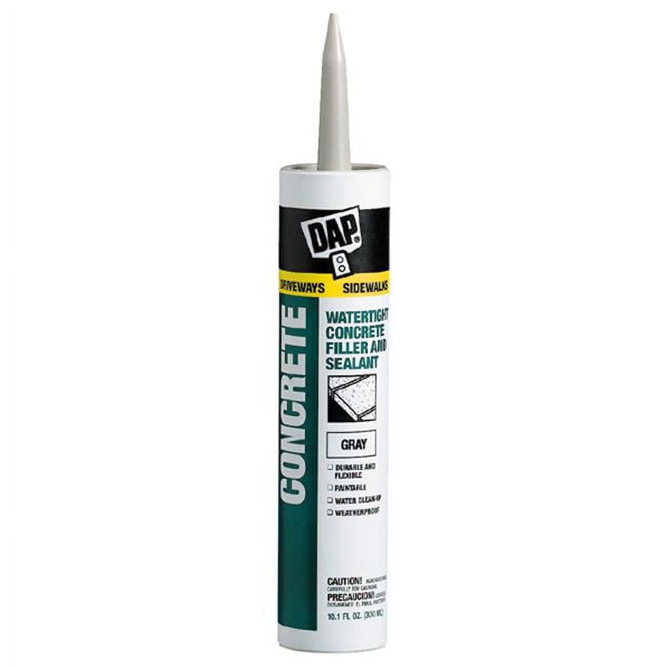 Gray 10.1 oz Latex Concrete Filler and Sealant