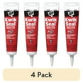 (4 pack) DAP Kwik Seal Clear Acrylic Latex Kitchen and Bath Adhesive