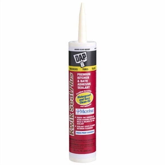 DAP 18519 Kwik Seal Plus Bisquit 10.1 12 Raw Building Material, 10.1 oz, Biscuit