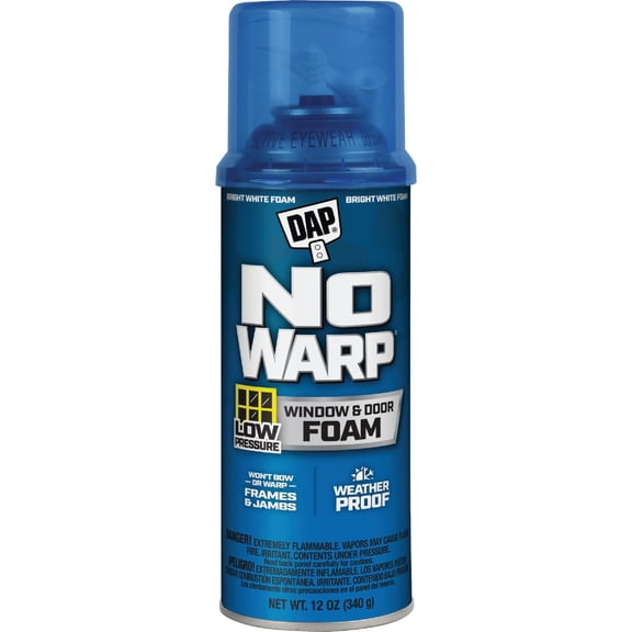 DAP No Warp Window & Door Insulating Foam Sealant - Pack of 10