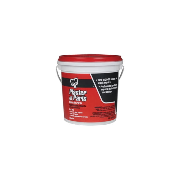 DAP Plaster of Paris (Dry Mix), White, 8 Lb Tub (7079810310)