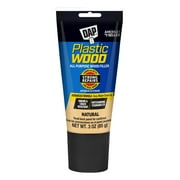 DAP Plastic Wood Latex 3 oz Natural All Purpose Wood Filler Adhesive