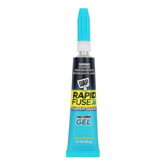 DAP RapidFuse Gel Adhesive, Clear, 20G 7079800178