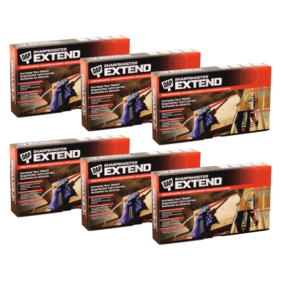 DAP Sharpshooter Extend Foam Applicator: Applicator [6-pack]