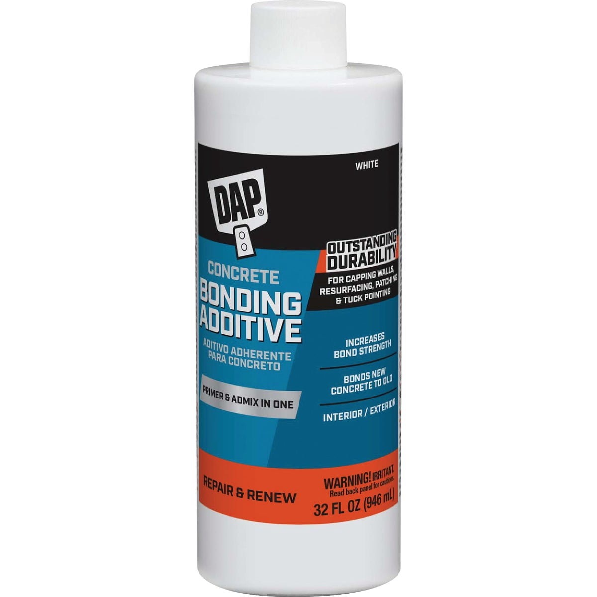 DAP Smooth White Bonding Primer For Concrete/Masonry 32 oz.