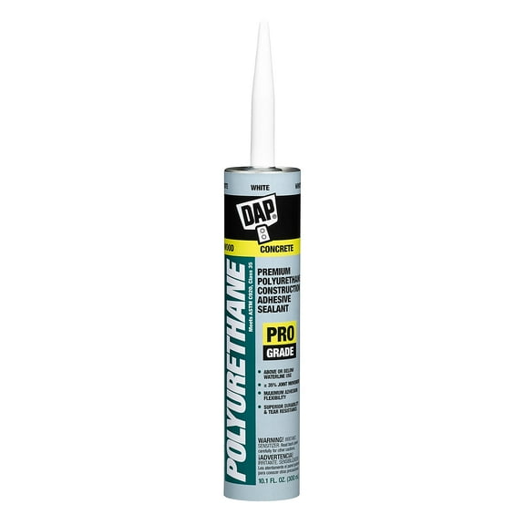 DAP 10.1 Oz. Premium Polyurethane Construction Adhesive Sealant, White