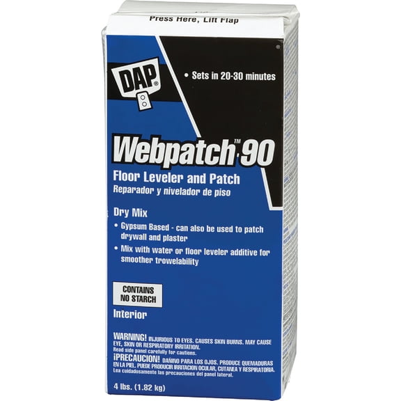 DAP Webpatch 90 Floor Leveler and Patch - Pack of 6