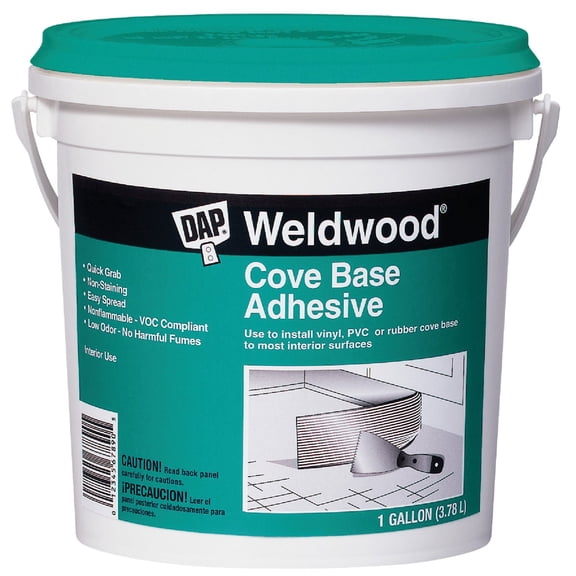 DAP Weldwood Cove Base Adhesive - Pack of 18