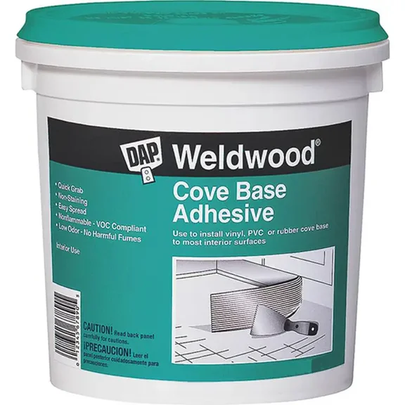 DAP Weldwood Cove Base Adhesive, 1 Qt. 7079825053