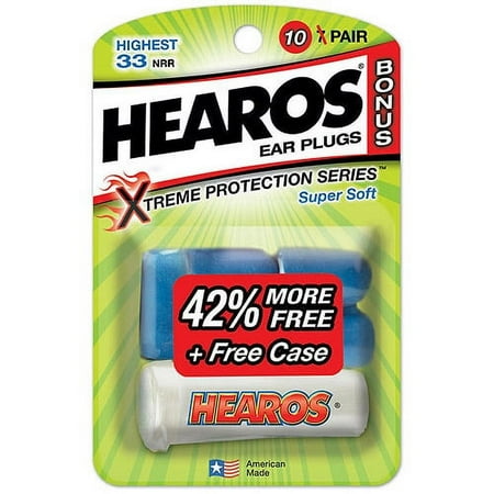 DAP World Hearos Xtreme Protection Series Ear Plugs, 10 ea