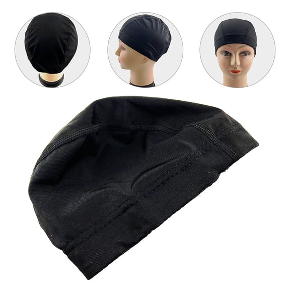 DAPRZIY 1 Pack Ice Silk Wig Cap - Breathable Elastic Mesh Net for Women and Men, Perfect for Cosplay, Halloween, and Daily Use (7.9x4.3 in)