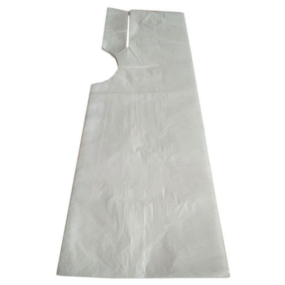 DAPRZIY 200PCS Disposable Hair Cutting Capes, PE Material Waterproof Salon Aprons, Protective Accessories for Home & Salon Use