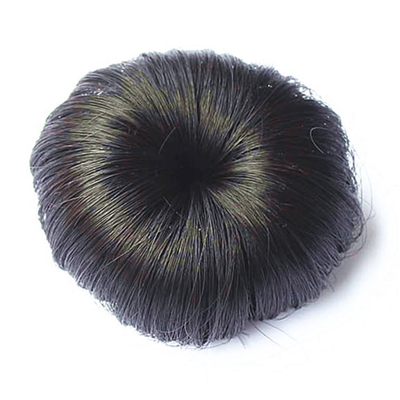 DAPRZIY Kids Girls Hair Bun Extension Wig Hairpiece Wavy Curly Messy Donut Chignons