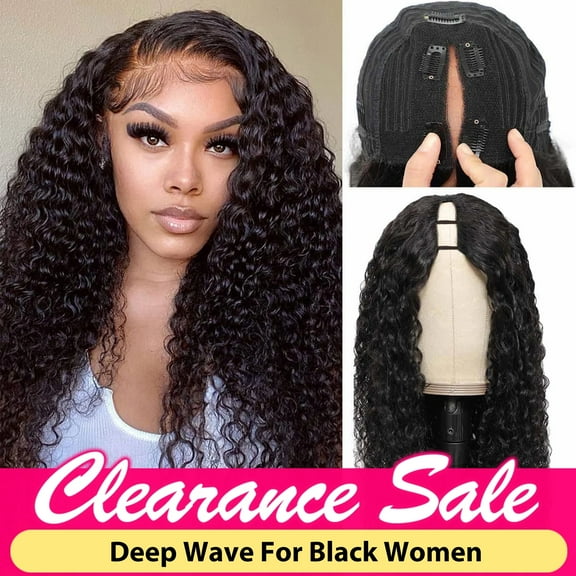 DAPRZIY V Part Wigs For Black Woman Human Hair Body Wave Wig Upgrade U 30inch 25 Prime