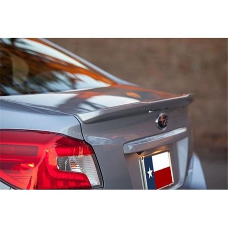 DAR Spoilers FG-573p 2015 And Up Subaru WRX 4DR Factory Lip No Light Spoiler- Painted