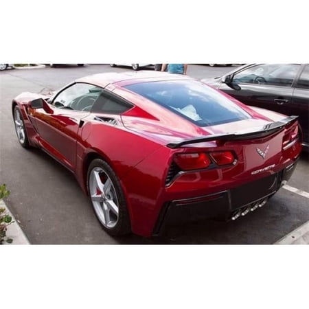DAR Spoilers FG-600p 2015 And Up Chevrolet Corvette High Rise Spoiler- Painted