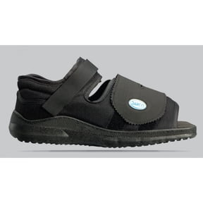 DARCO MedSurg Post-Op Shoe, Customizable Insole, Female, Braces, Splints & Slings, Black, Medium
