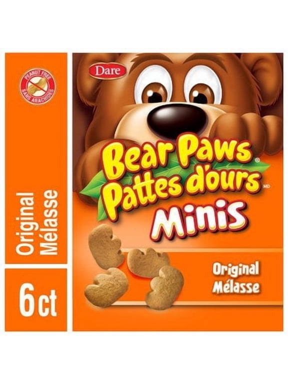 , Bear Paws, Minis, Original, Soft Bite, Cookies, 210g/7.4oz