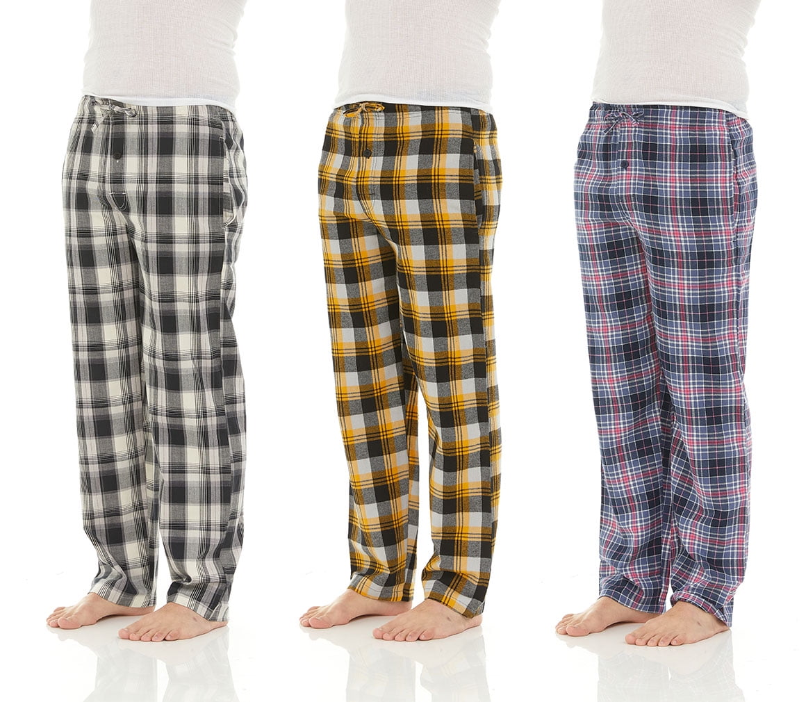 Daresay Womens Lounge Pants, Loose PJ Bottoms, Long Pajama Pants for Women,  Sizes up to 2XL (Pack of 3) 