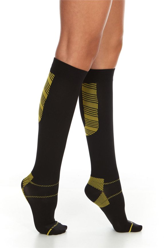 Knee High Athletic Compression Energy Socks Medical Men Women, Circulation and Recovery