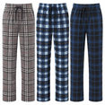 thumbnail image 1 of DARESAY Men’s Microfleece Pajama Pants 3-Pack, Soft Warm Fleece Sleep & Lounge Pants with Pockets, Drawstring & Button Fly, Sizes S–3XL, 1 of 12