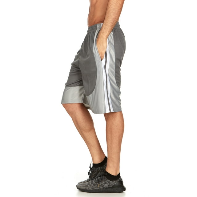 DARESAY Mens Athletic Shorts with Pockets, Workout Active Performance