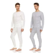 DARESAY Mens Baselayer PJ Set, Mens Thermal Sets up to 3XL (2 Sets)