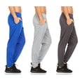 thumbnail image 1 of DARESAY Mens Closed Athletic Pants With Draw Cord And Pockets (Pack of 3), 1 of 6